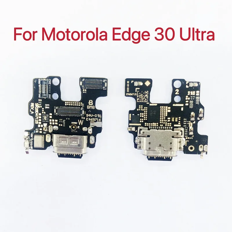 

USB-коннектор для зарядного порта, гибкий кабель для Motorola Moto X30 Pro Edge 30, сменный разъем для зарядки, запчасти для ремонта