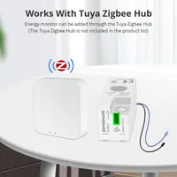 Zemismart Smart Energy Meter Zigbee WiFi Monitor Electric Sensor Measure Work With Tuya Zigbee2mqtt Home Assistant - Image 2
