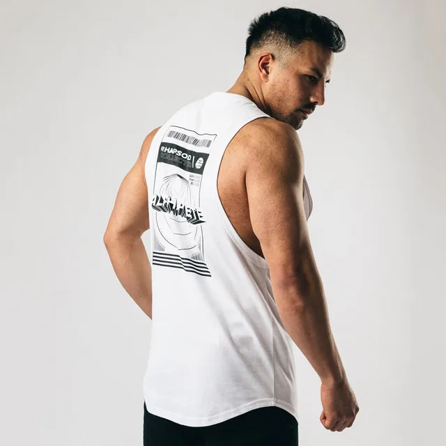 ROCK-IT Apparel I Sleeveless Gym Fitness Hoodie Men I Pullover with Hood I Training Vest I Sweatshirt I Tank Top [S-4XL] Kleur Marine Blauw L