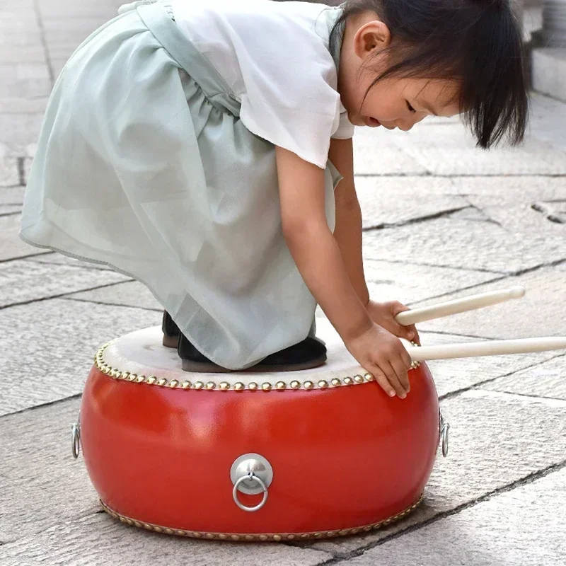 Drums Percussion Chinese Drum Hand Tambourine Taiko Bongos Musical Gifts Instruments for Kids Learning Set Little Boy Kids Toys musical percussion instruments