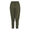 Men's Casual Trousers New Summer Drawstring Trousers Medieval Pirate Trousers Cotton and Linen Streetwear Pants 4