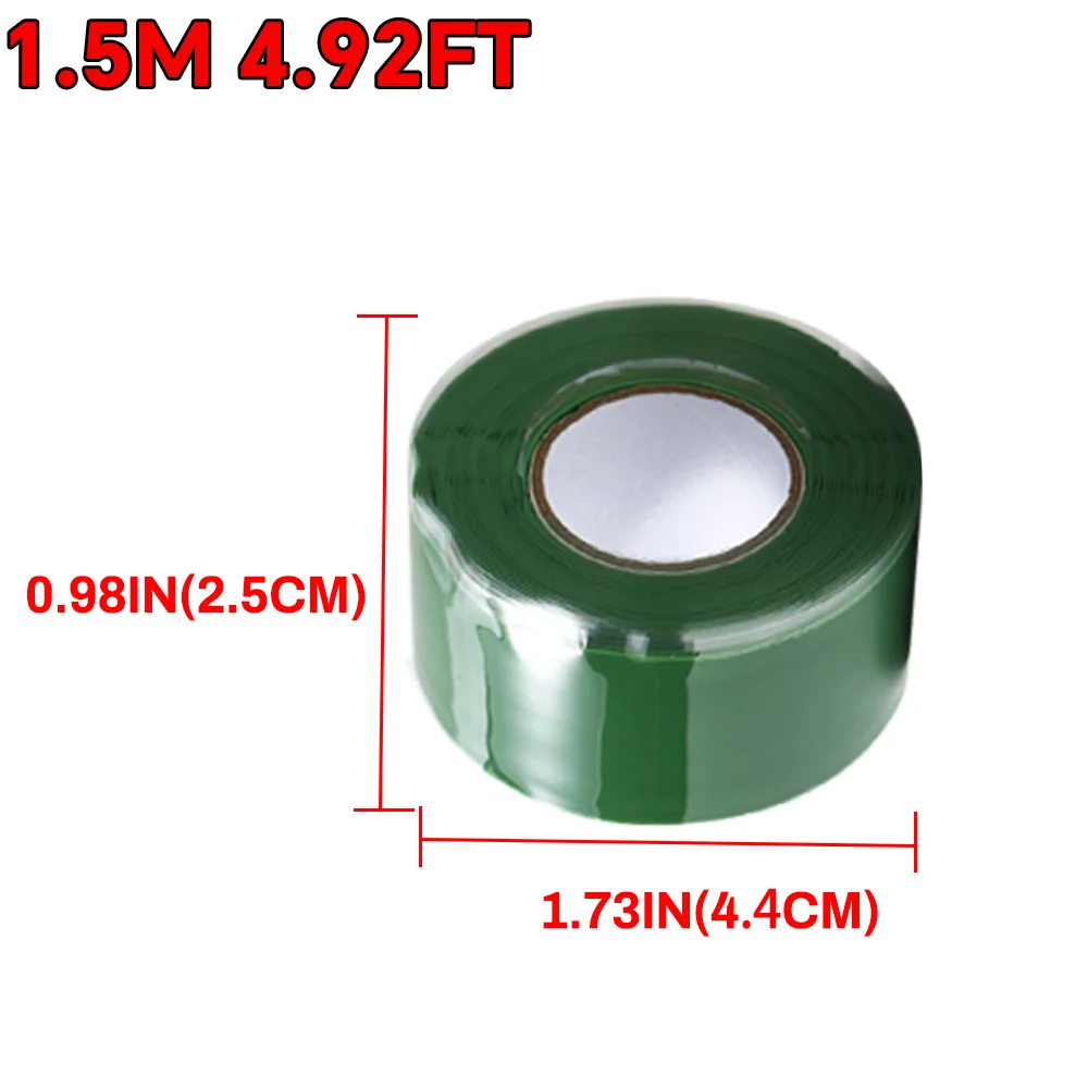 Durable Waterproof Self-Fusing Silicone Repair Tape - High Temperature Resistant and Leak-Proof Seal
