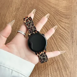 Elegant Milanese Loop Strap - Magnetic Metal Bracelet Band - 6 Classic 43 47mm (BROWN)