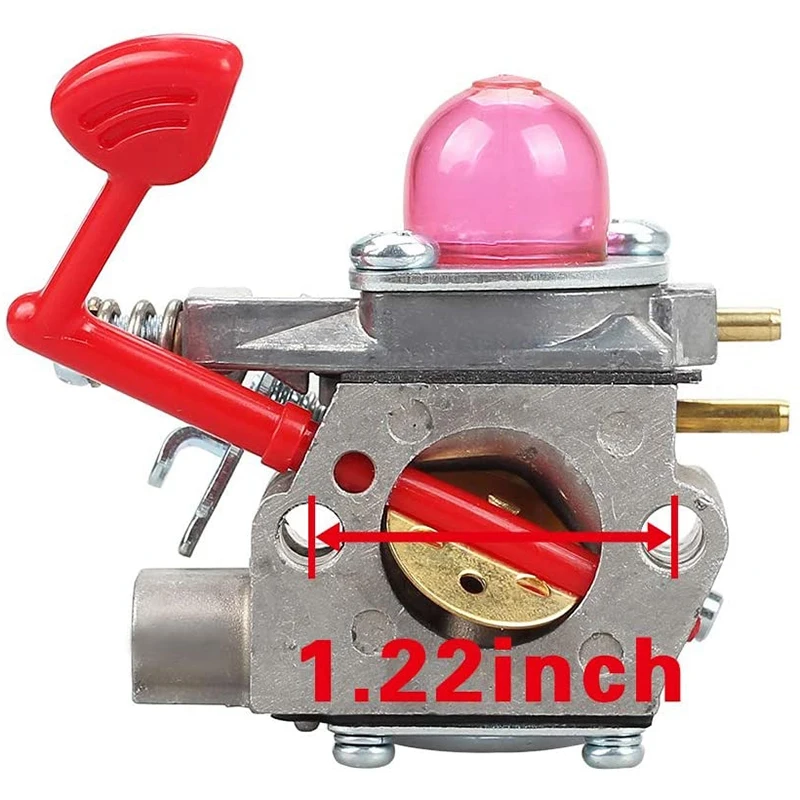 New WT-875 Carburetor for Craftsman 358794650 25Cc 210Mph / 450 358794600 25Cc 200 Mph / 430 Cfm Gas Blower Poulan