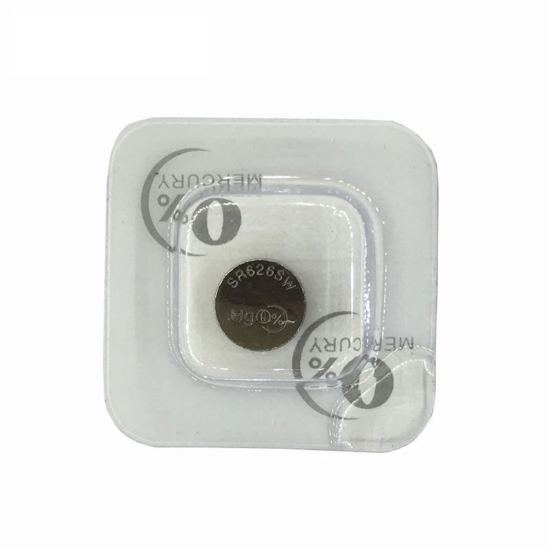 5PCS/LOT SR626SW SR626 377 1.55V Silver oxide battery For Watch.