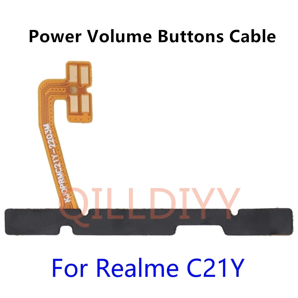Boutons Volume + Power De Rechange Pour OPPO Realme C30, C33, C33s - Neuf Générique