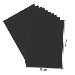 Vibrant Rainbow Scratch Art Paper - 13cmx19cm - Perfect for Laser Engraving and Creative DIY Projects (Scratch Card)