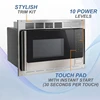 Hot-sale Product Microwave with Trim Kit Stainless Steel Home Appliances Bulit-in Microwave Ovens Direct Powerful Features 5