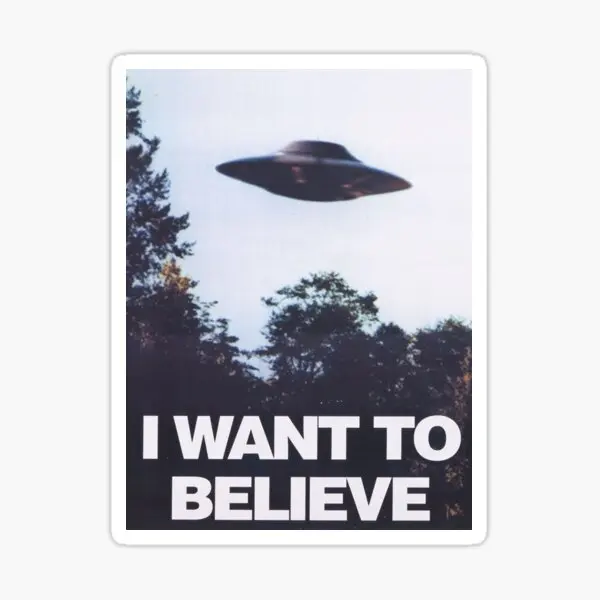 

Наклейки на стену в стиле аниме «X файлы I Want To Believe», 5 шт.