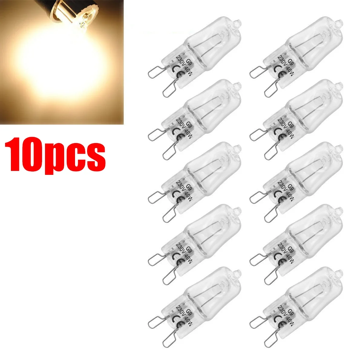 Ampoules Halogènes G4, 12V, 10W, 20W, 10 Pièces, Lampe LED à Capsules,  Perles Insérées, Lampe en Clip, Vente en Gros - AliExpress