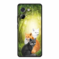 Silicone Cartoon Soft Bumper Phone Case with TPU Protective Cover for -Poco M7 Pro 5G (H04.CH.67)