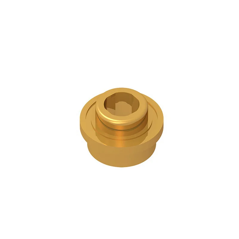 50-Pack Round 1x1 Open Stud Bricks for Creative Building Projects