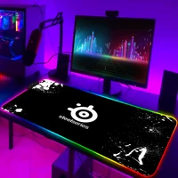 Rgb Mouse Pad Xxl Steelseries Laptop Mat Gaming Mousepad Backlit Keyboard Gamer Girl Table Pads Deskpad Mausepad Cs Go - Image 3