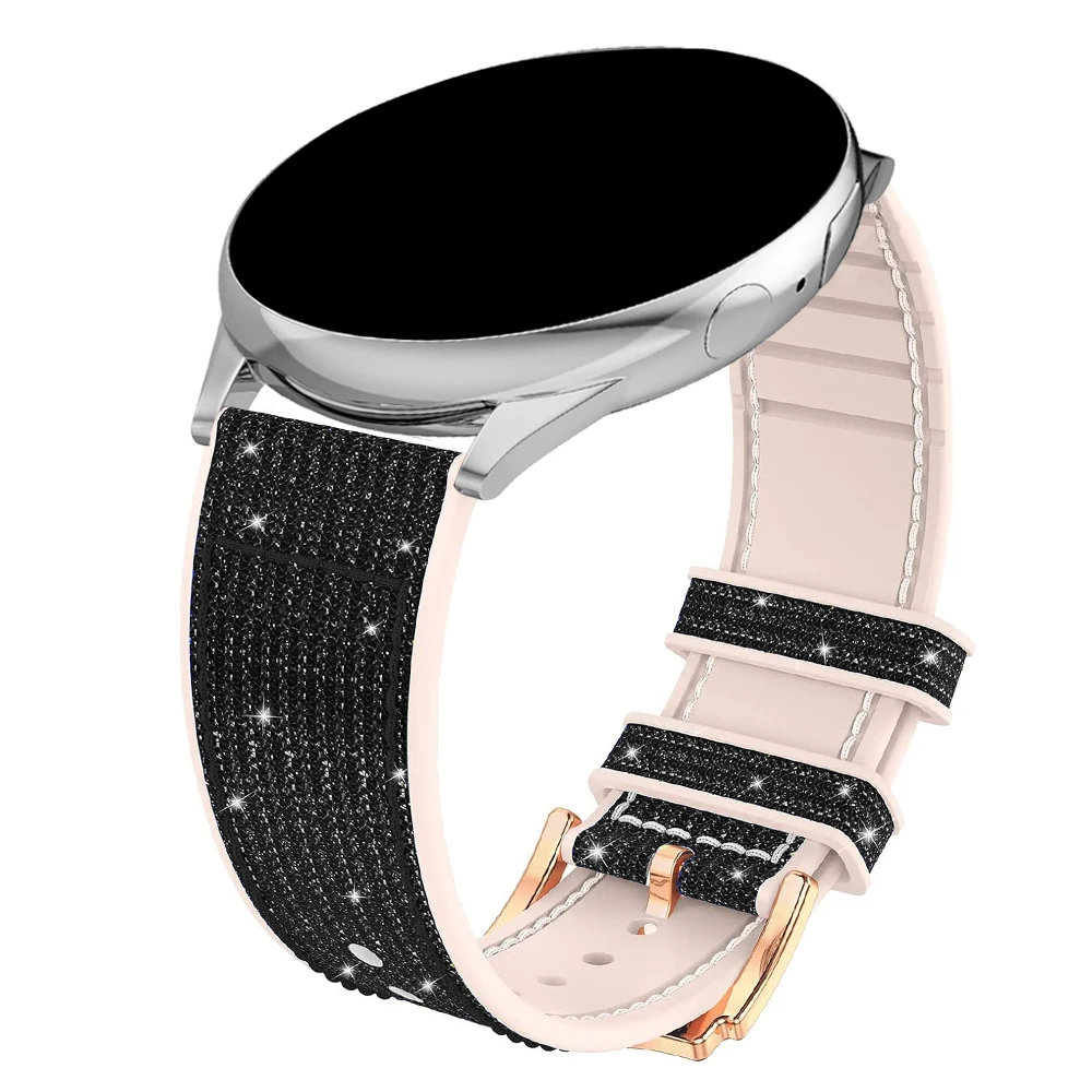 Elegant Bling Smartwatch Band, 20mm & 22mm, Universal Fit