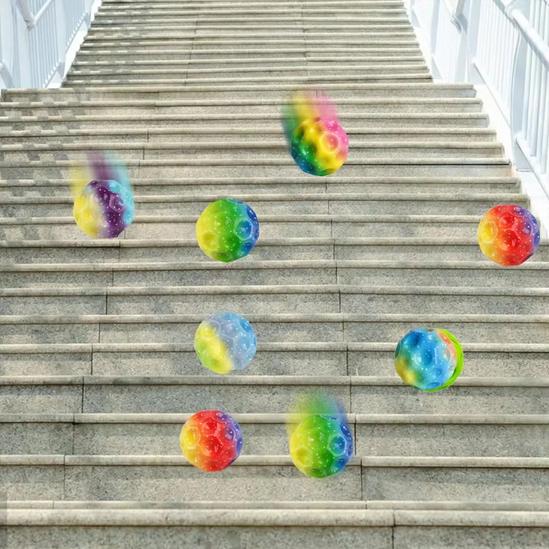 Wrist bounce ball Moon Stone children's wrist power player throwing boomerang toy ball wrist exerciser