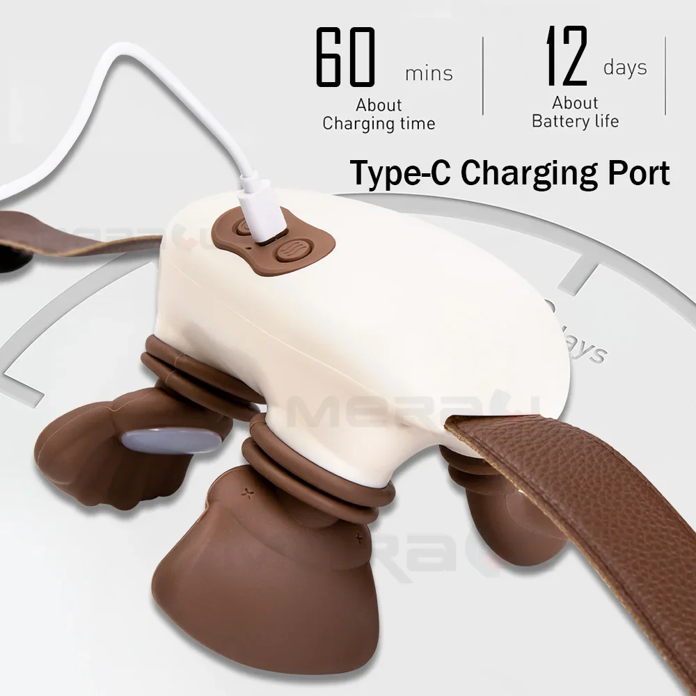 N7 Master Hand Shoulder Neck Massager Device Cervical Diagonal Muscle Back Neck Massager Kneading Masajeador Relax Pain