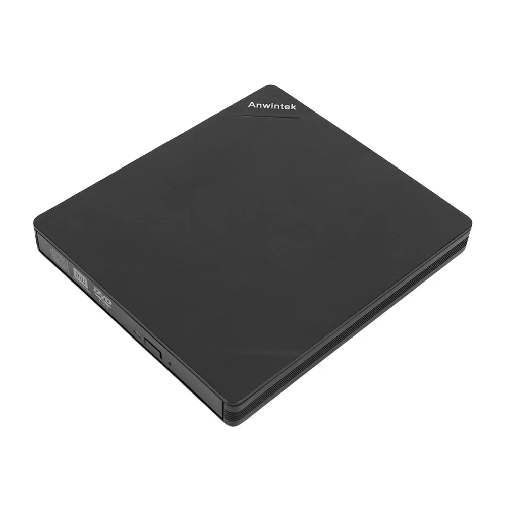 USB 3.0 C타입 슬림 DVD RW CD 라이터, 드라이브 버너 리더, 휴대용 DVD +/-RW 플레이어, 노트북 데스크탑 PC Mac OS Windows/Linux용