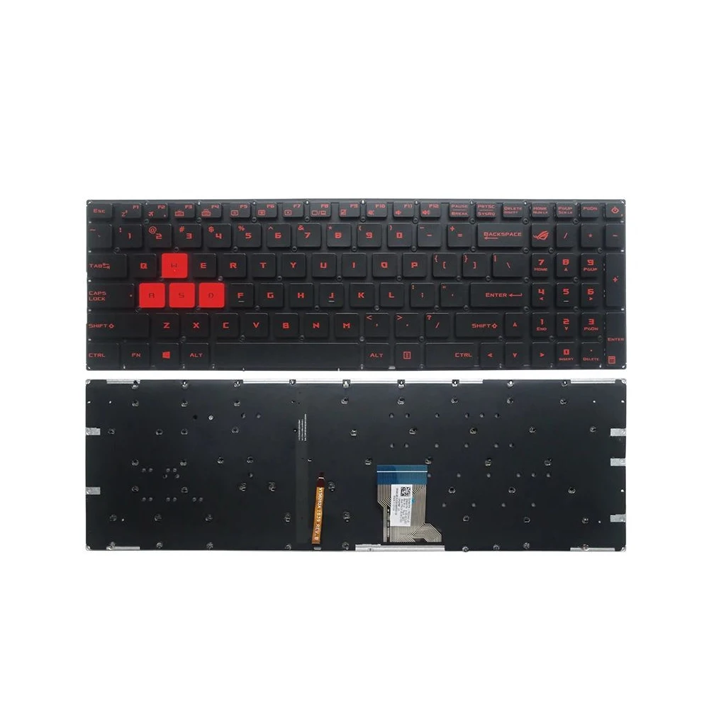 Подсветка для ноутбука XIN-Russian-US, клавиатура для Asus ROG Strix GL702VM GL702VT GL702VS GL702ZC с подсветкой