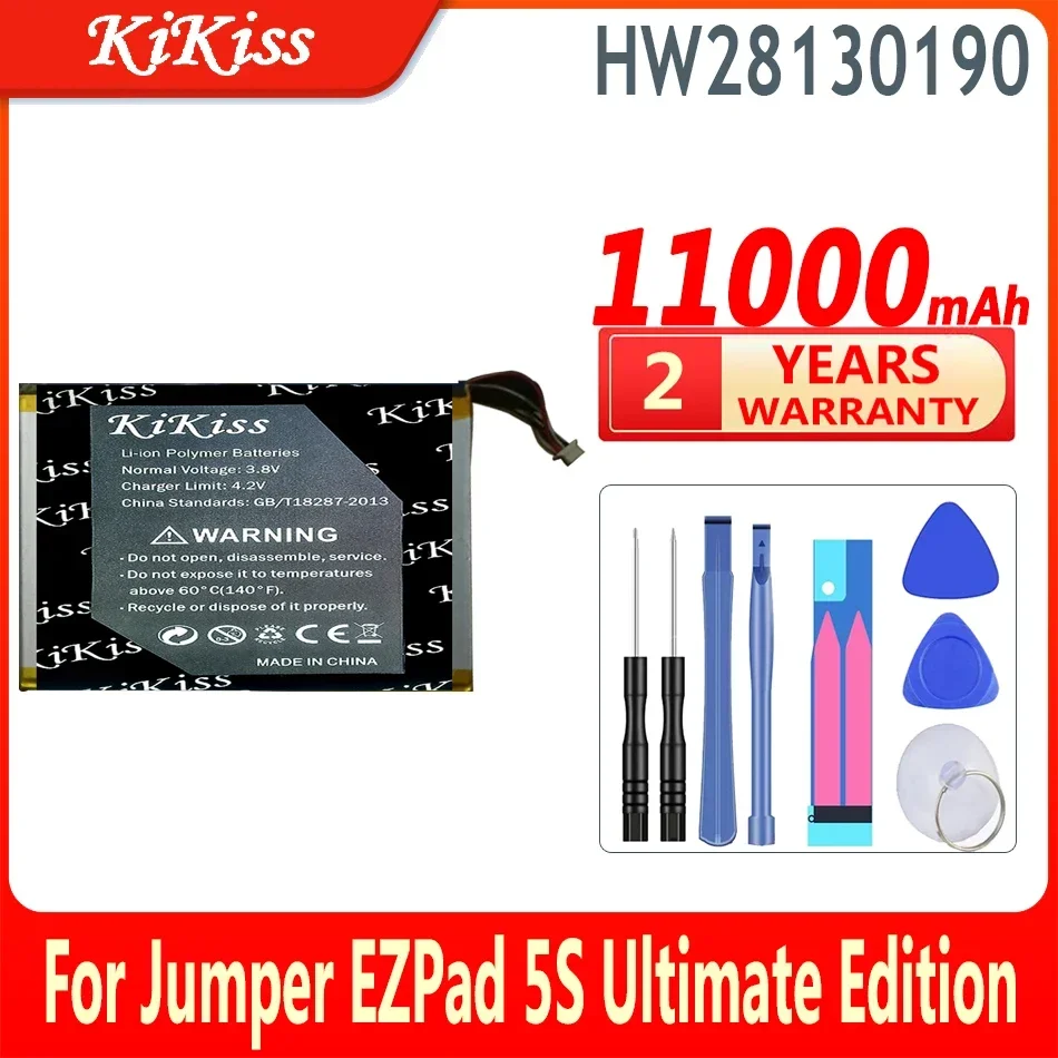 

11000mAh KiKiss New Battery HW28130190 (EZPad 5S) For Jumper EZPad 5S Ultimate Edition Laptop Batteries