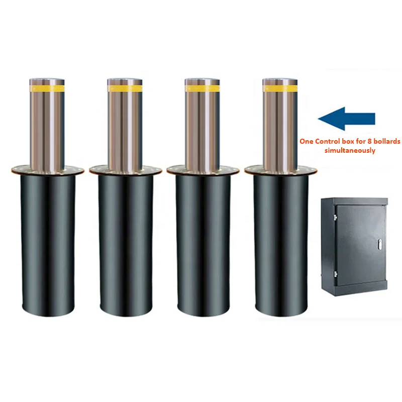 

Outdoor LED Customized Hydraulic Bollard Barrier Parking Traffic Bollard
