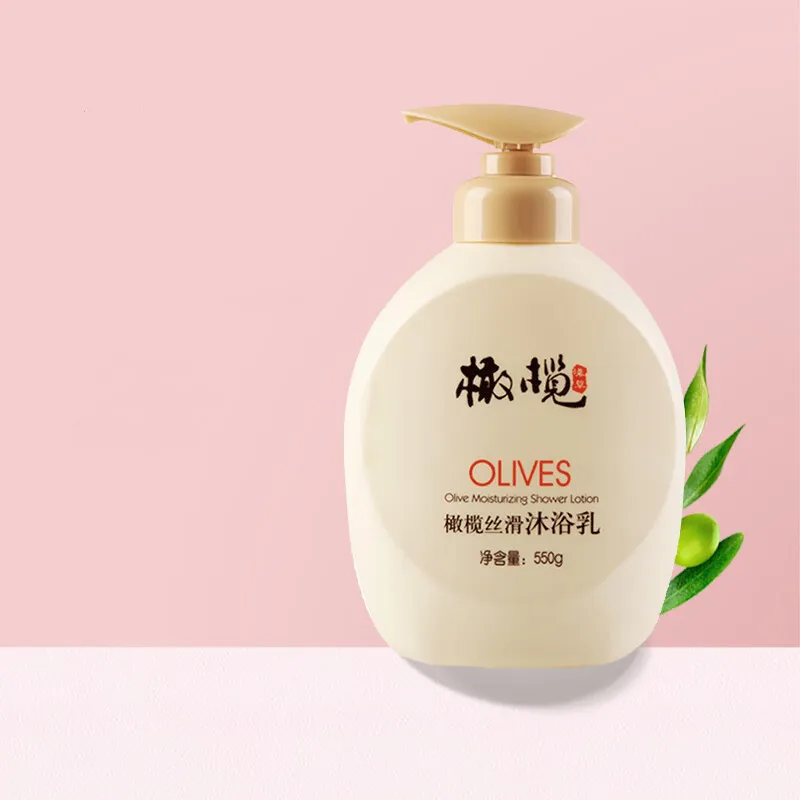 

Yumeijing Olive Silk Shower gel Moisturizing, Smooth and Deep Cleaning 550g