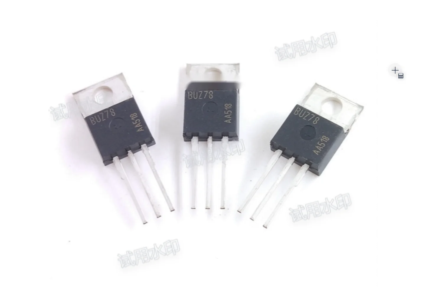 

BUZ78 5pcs/lot. TO-220.800V 1.5A Field effect transistor (MOSFET).brand new original stock