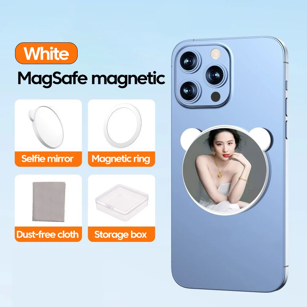Specchio magnetico per selfie per fotocamera posteriore