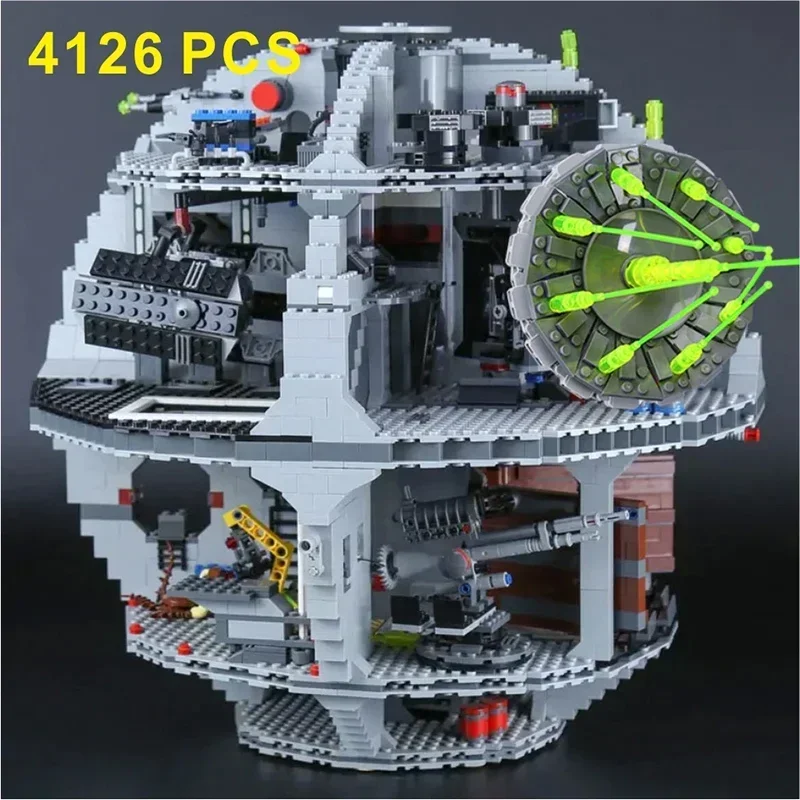 

Stock DS-1 Platform Death Star Plan Great Ultimate Weapon 19013 Building Blocks Bricks 05063 Toy christmas Gift Compatible 75159