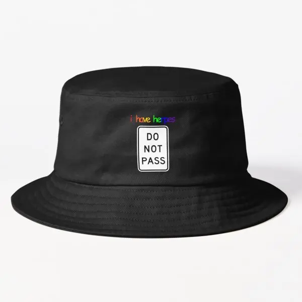 

Do Not Pass Bucket Hat Bucket Hat Fashion Fishermen Sun Hip Hop Casual Spring Boys Sport Caps Summer Fish Black Solid Color