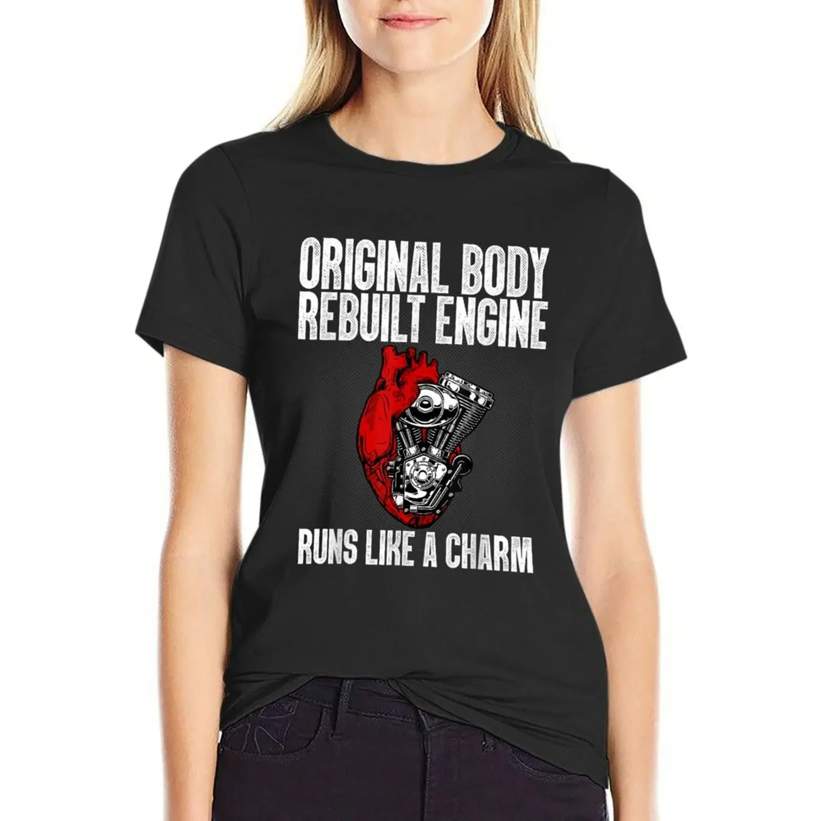 

Funny Open Heart Surgery Recovery Survivor Gift Men Women T-shirt funny korean fashion tops t shirt Women
