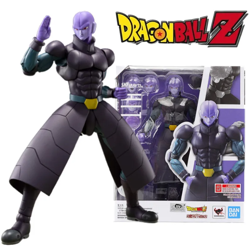 

Bandai Original Dragon Ball Super Hitter Universe 6 Shf Assassin Hit Joint Pvc Action Figure Statues Model Collection Toy Gifts