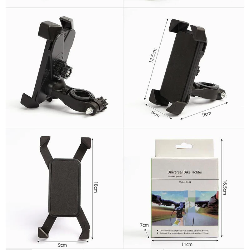 Universal Mobile Phone Holder for Xiaomi M365 pro Ninebot Electric Scooter Handlebar Mount Bracket Bicycle Bike Cell Phone Rack bicycle phone holder electric scooter accessories scooter accessories