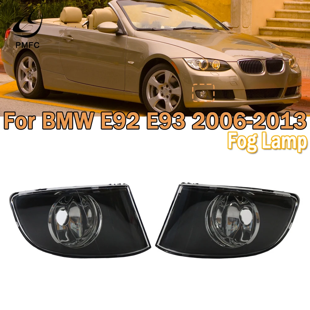 

2Pcs Front Bumper Fog Car Lights Foglight For BMW E92 E93 2006 2007 2008 2009 2010 2011 2012 2013 63176937465 63176937466