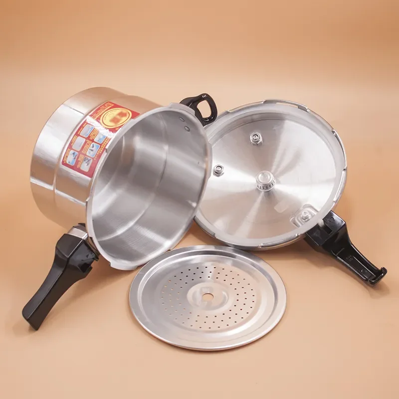 Description Picture 6 of itemAluminum Alloy Pressure Cooker Cookware Kitchen 3/4/5L Large Capacity Gas Stove Fast Cooking Foods Camping Supplies Equipment