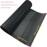 100*30cm Plastic PVC Computer Case Cooling Fan Dustproof Dust Filters Mesh for DIY Case Fan Accessories 1