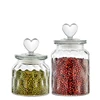 Transparent Sealed Jar Glass Bottle Kitchen Storage Box Food Grade Transparent Jar Miscellaneous Grain Snack Tea Storage Jar 5