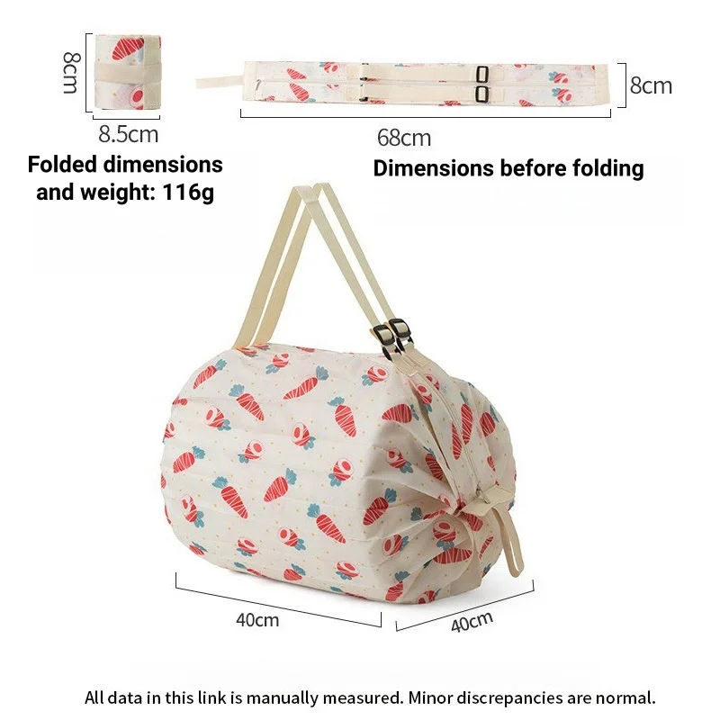 Eco-Friendly Foldable Shopping Bag - Versatile and Spacious