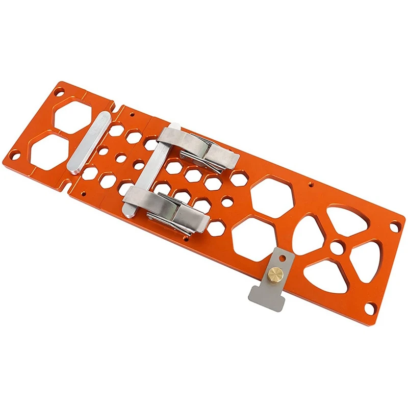 

Hot YO-340MM 90 Degree Right Angle Guide Rail Clamp Woodworking Circular Saw Track Angle Stop Cutting Board Auxiliary Clamp