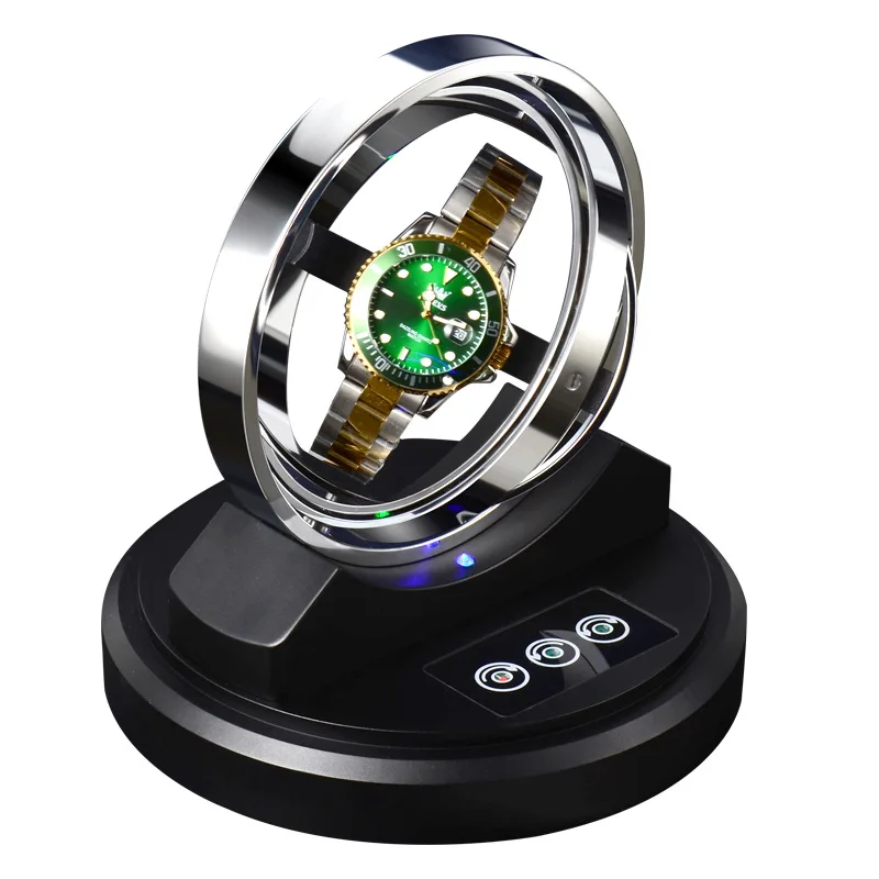 

Watch Winder for Automatic Rotator 1 Slot Motor Watch Winding Device Men Mechanical Wrist Watches Display Organizer Accessories