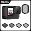 TELESIN ND8 ND16 ND32 CPL Lens Filter Set Aluminium Alloy Frame for GoPro 12  Hero 12 11 11 9 Black Action Camera ND CPL Lens 1