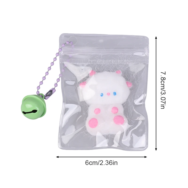 Cartoon Clear Squeeze Soft Toy Soft Mochi Slow Rebound Decompression Toys For Stress Release Hand Relax Gifts 6