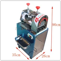 Machine à jus de canne à sucre automatique commerciale MST-GZ40, extracteur de jus polyvalent, presse-canne électrique, 220v, 370w 5