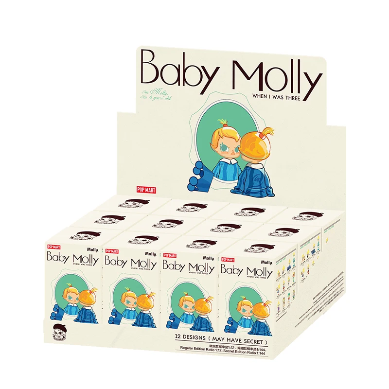 新品　Baby MOLLY When I was Three POP MART Baby Molly When I was Three！Series Figures - POP MART