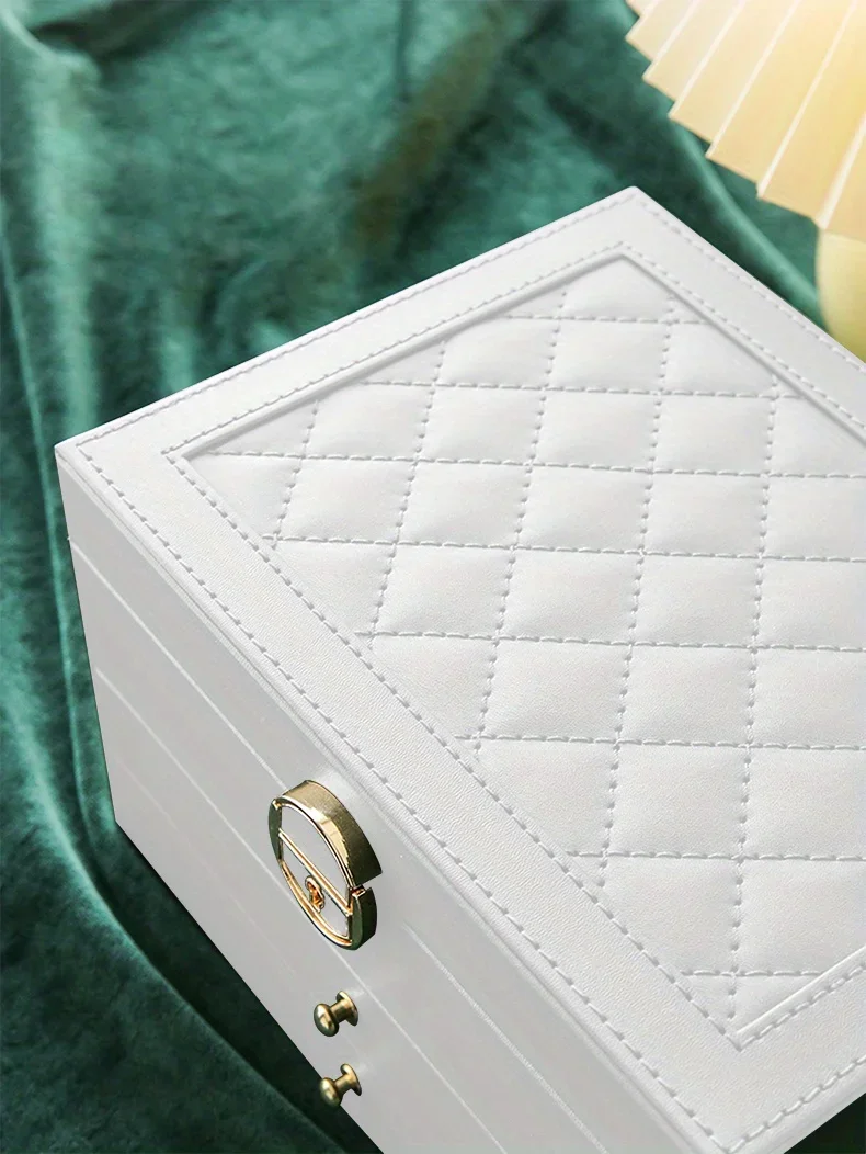 1PC Jewelry Storage Box | Necklace Earrings Organizer Case | Elegant Jewelry Gift Box P... - SKU JSB01217 - UGI Packaging