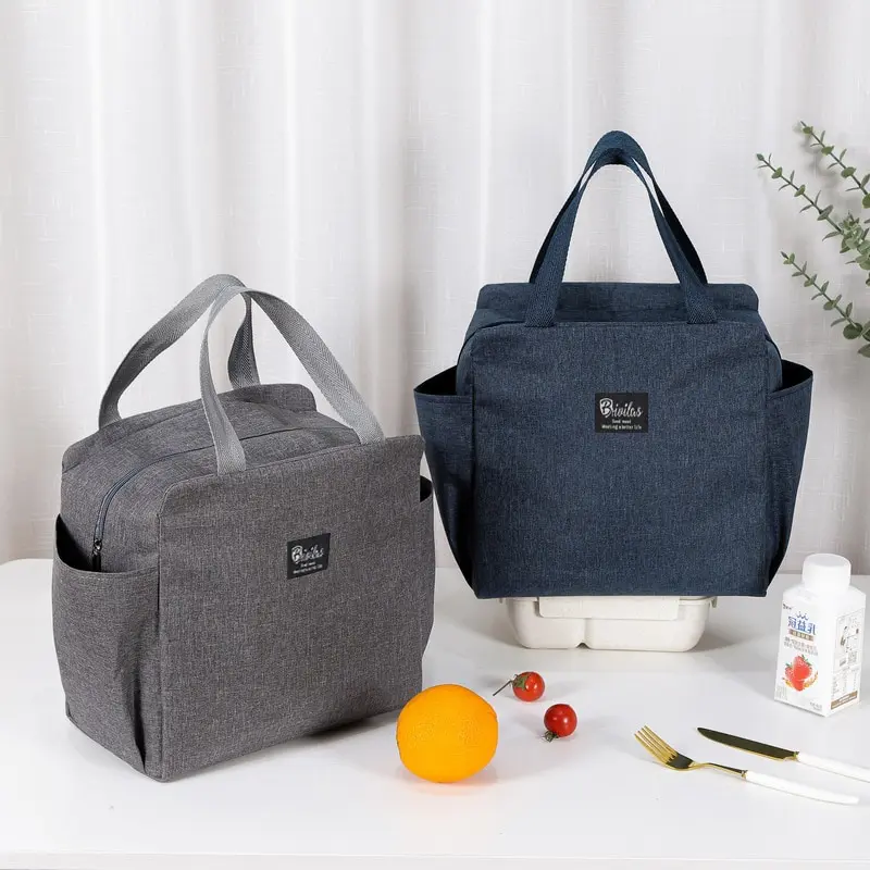  Large Capacity Cooler Bag Waterproof Oxford Portable Zipper Thermal Lunch Bags Insulated Freezer Bag Camping Picnic Bag 