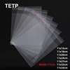 TETP 500Pcs Width 11cm Transparent OPP Plastic Bags Accessories Card Jewelry Candy Packaigng Favors Cellophane Self Adhesive Bag 1