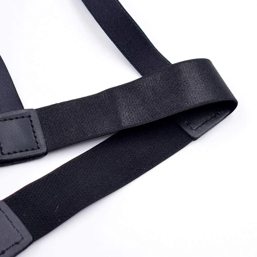Shirt Stays Garters Belt Adjustable Elastic Shirt Holder Straps Non-Slip Tuckers Leg Suspenders