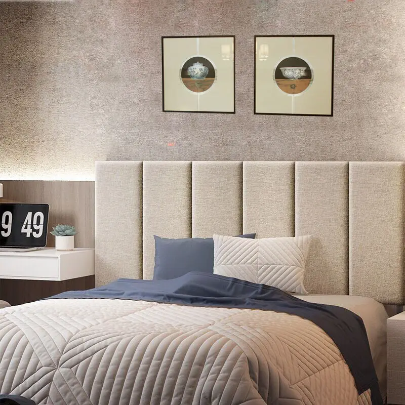 Bed Headboard Bedroom Furniture Bed Head Cabecero Cama 135 Tete De Lit Wall Panels Headboards Stickers Head Board Wallpaper