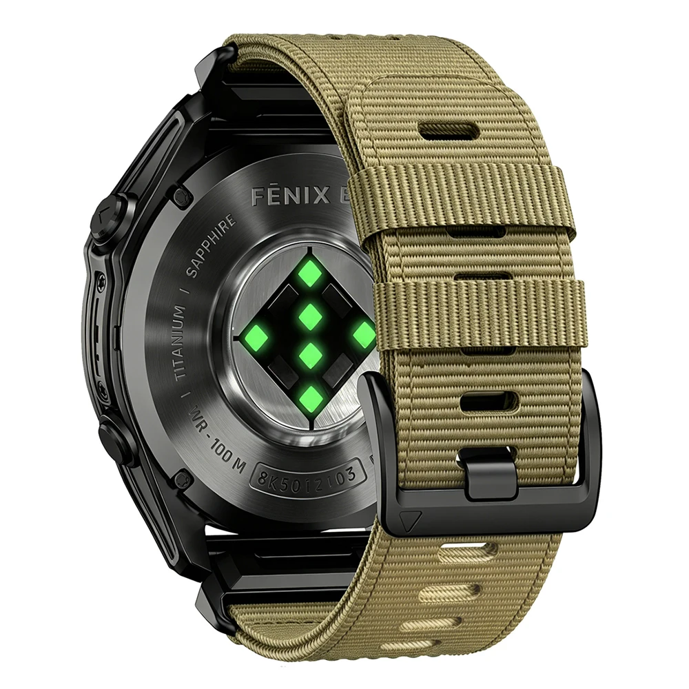 Premium QuickFit Nylon Strap - 26mm/22mm - Versatile Sport Bracelet