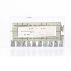 400 - Piece Stainless Steel Watch Band Solid Pin Kit with Assorted Sizes (1.0 0.8 - 2.7mm)